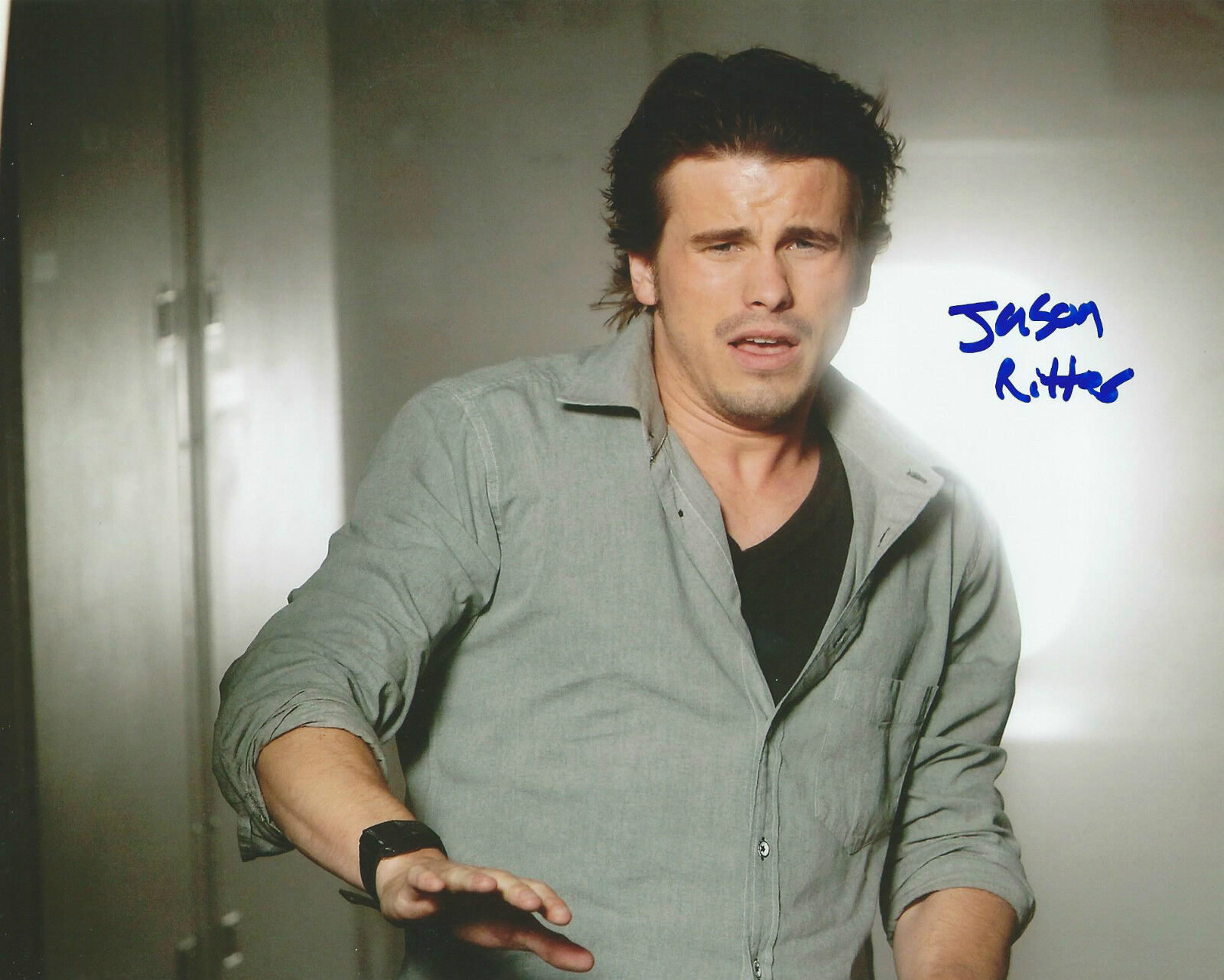 **GFA The Event-Sean Walker *JASON RITTER* Signed 8x10 Photo Poster painting MH1 COA**