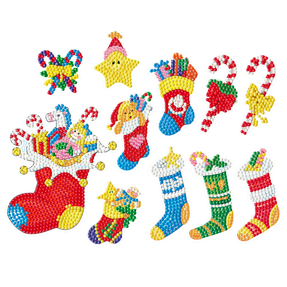 

Christmas Socks - 5D DIY Craft Sticker, 501 Original