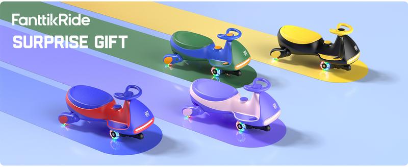 Product Introduction of FanttikRide N7 Electric Wiggle Car with Pedal, Ride on Toy 15