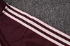Joyfball 2025/2026 Bayern Munich Half-Pull Training Suit Dark Red Retro Version Football Shirt 1:1 Thai Quality