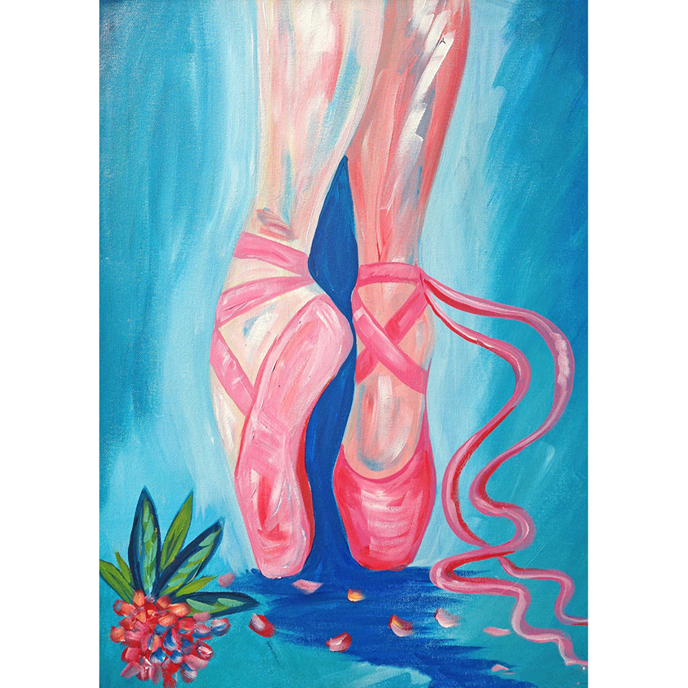 

Ballet Dancing Girl - Round Drill Diamond Painting - 30*40CM, 501 Original