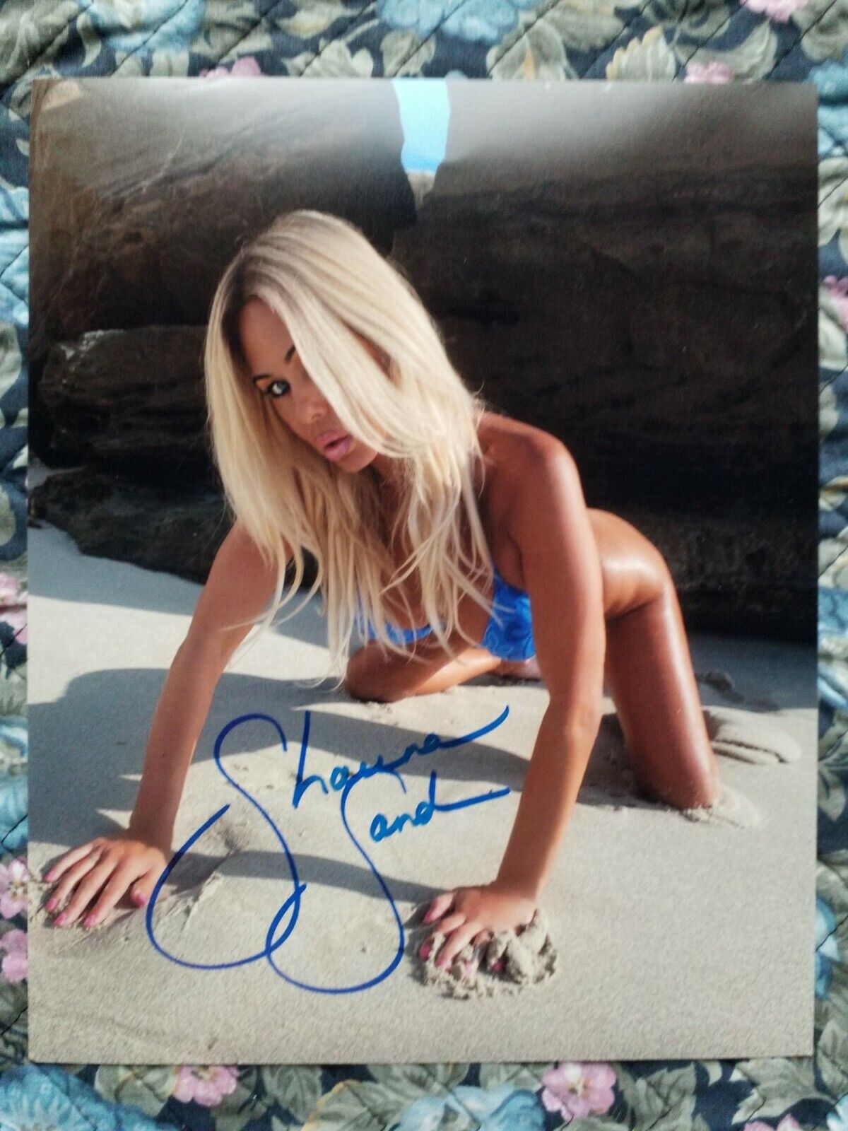 Shauna Sand Authentic Signed Autographed 8x10 Photo Poster paintinggraph with COA Playboy