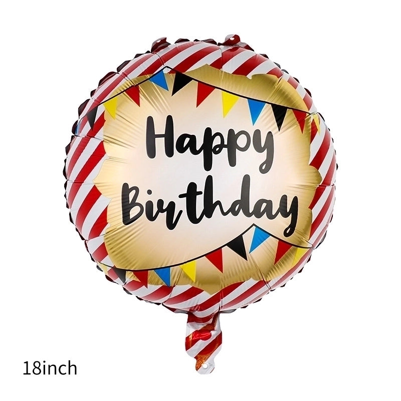 50 Pieces Birthday Letter Aluminum Film Party Balloons 1 Piece