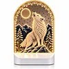 DIY Diamond Art LED Night Light &ndash; Light-Up Table Decor, Double-Sided Printed DIY Crystal Pearl Painting Decoration for Holiday & Gifts(Wolf Skull)