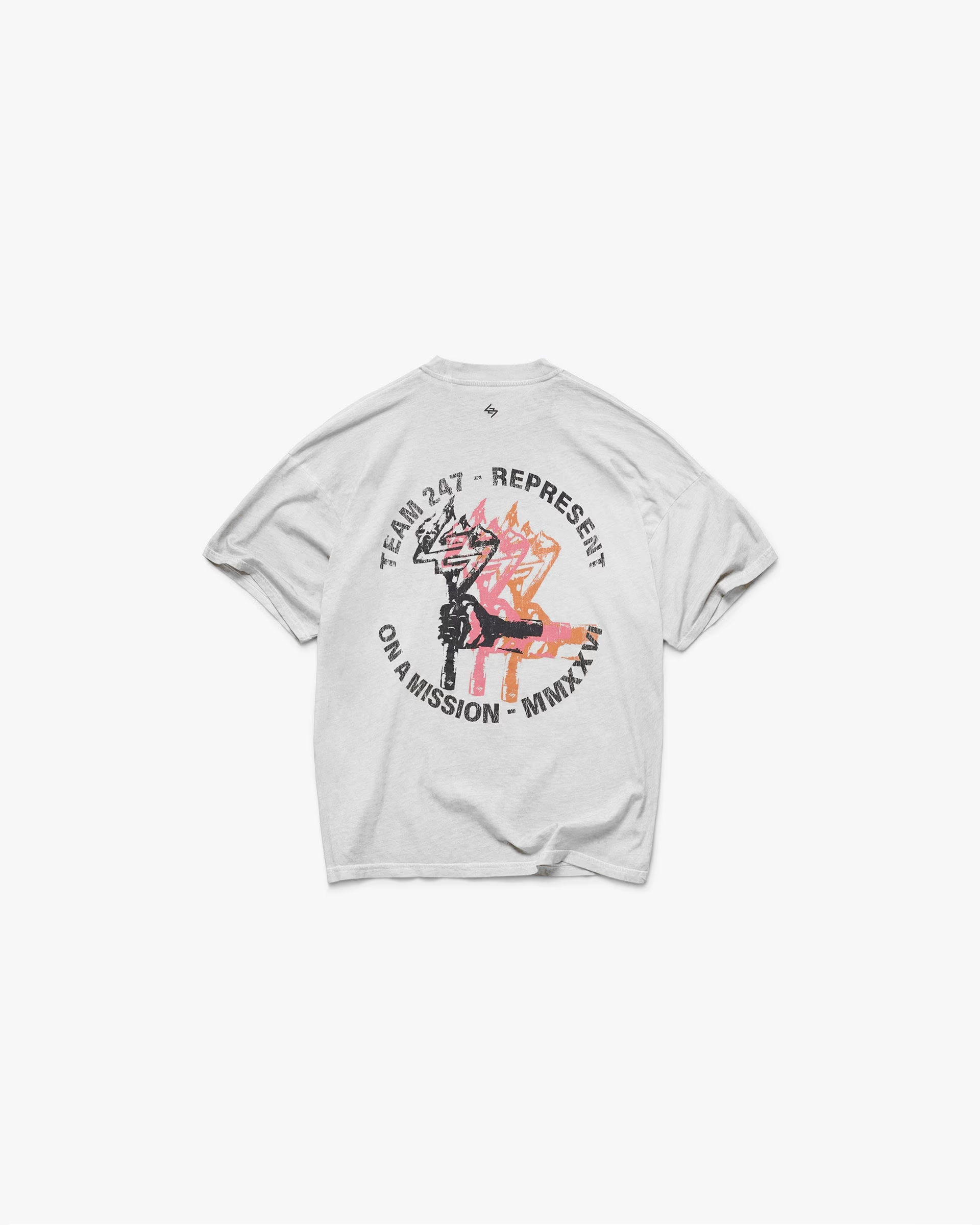 Oversized Athletic Graphic Tee - Helixace