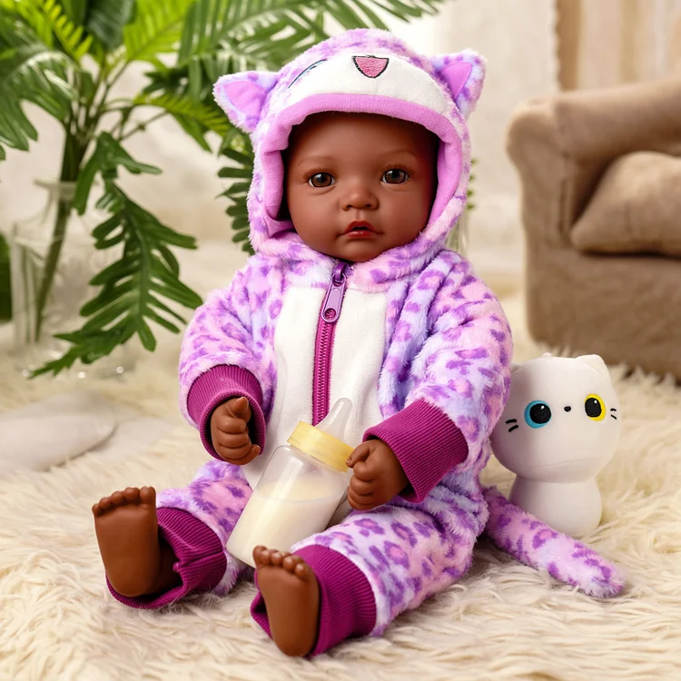 Babeside Smiling Reborn Baby Megan&nbsp;17" African American Newborn Healing of the Heart