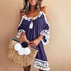 Tassel Dress Off-shoulder Party Beach Dresses