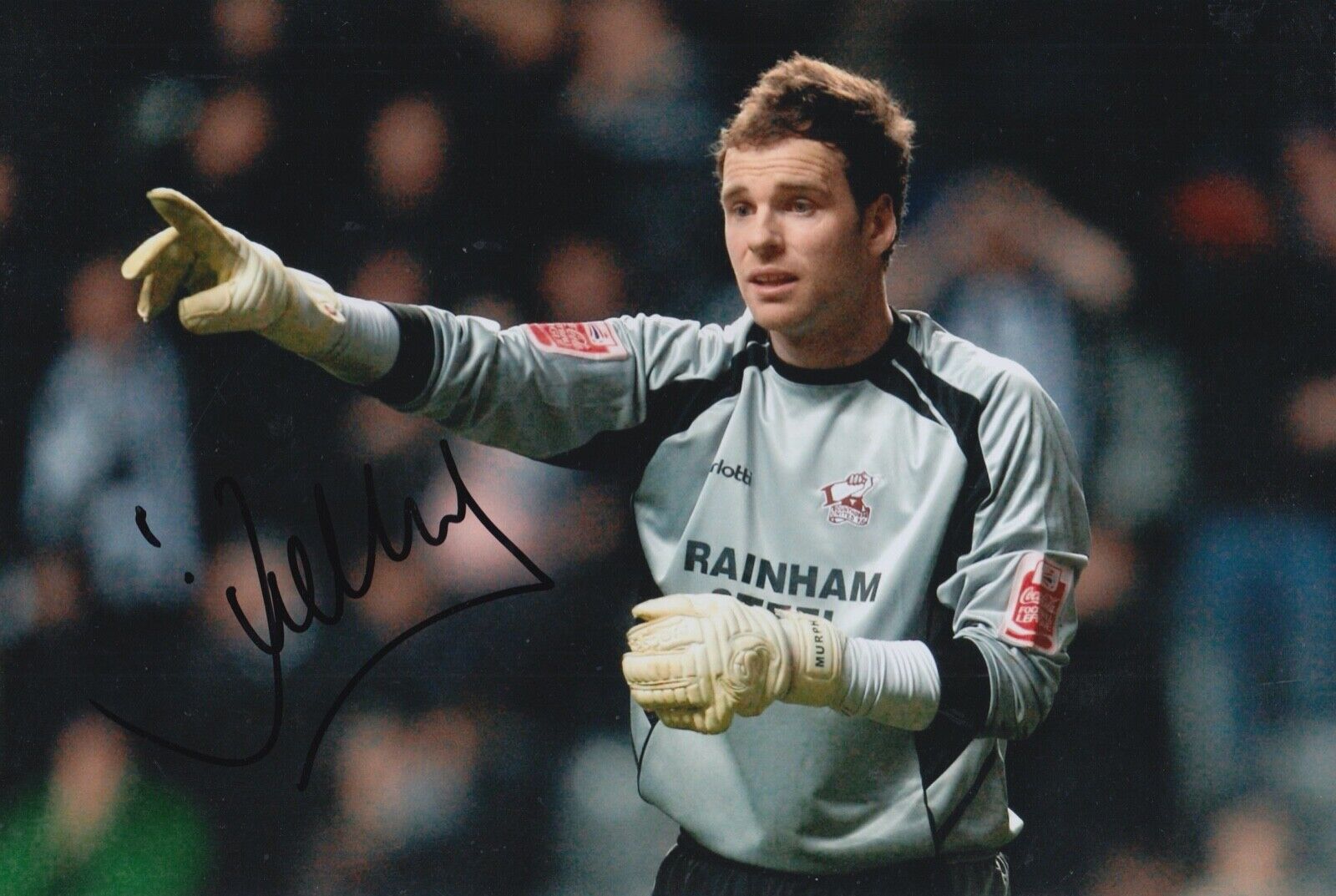 Joe Murphy Hand Signed 12x8 Photo Poster painting - Scunthorpe United Football Autograph 1.