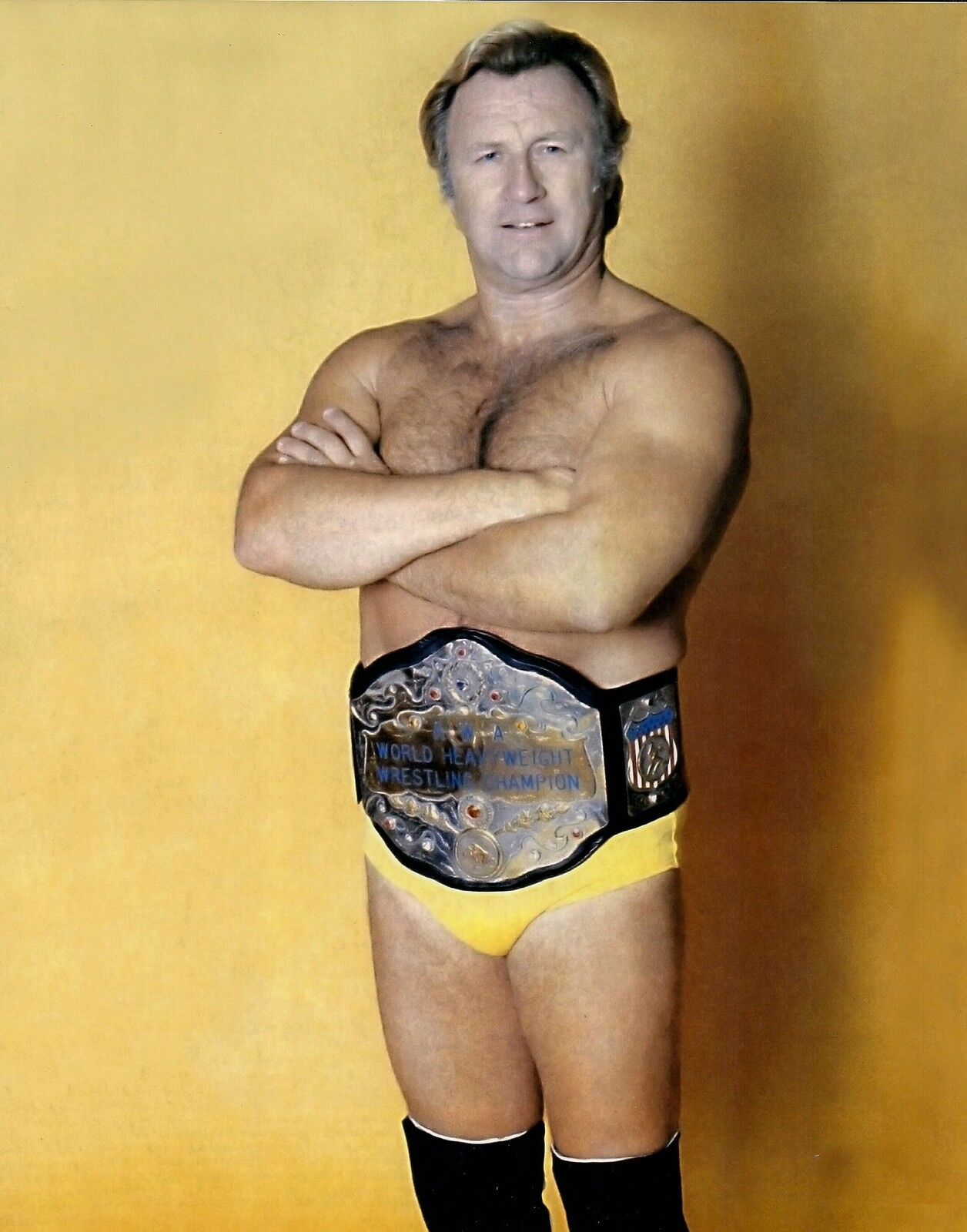 Nick Bockwinkel 8x10 Photo Poster painting Picture AWA Championship Belt WWE Hall of Fame HOF 07