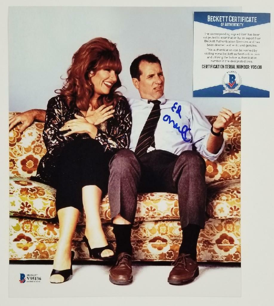 Ed O'Neill signed 8x10 Photo Poster painting #2 Married With Children Autograph~ Beckett BAS COA