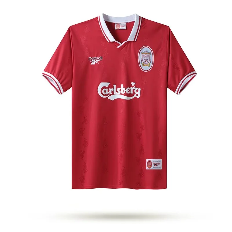 Retro 1996-1998 Liverpool Home Football Shirt Thai Quality