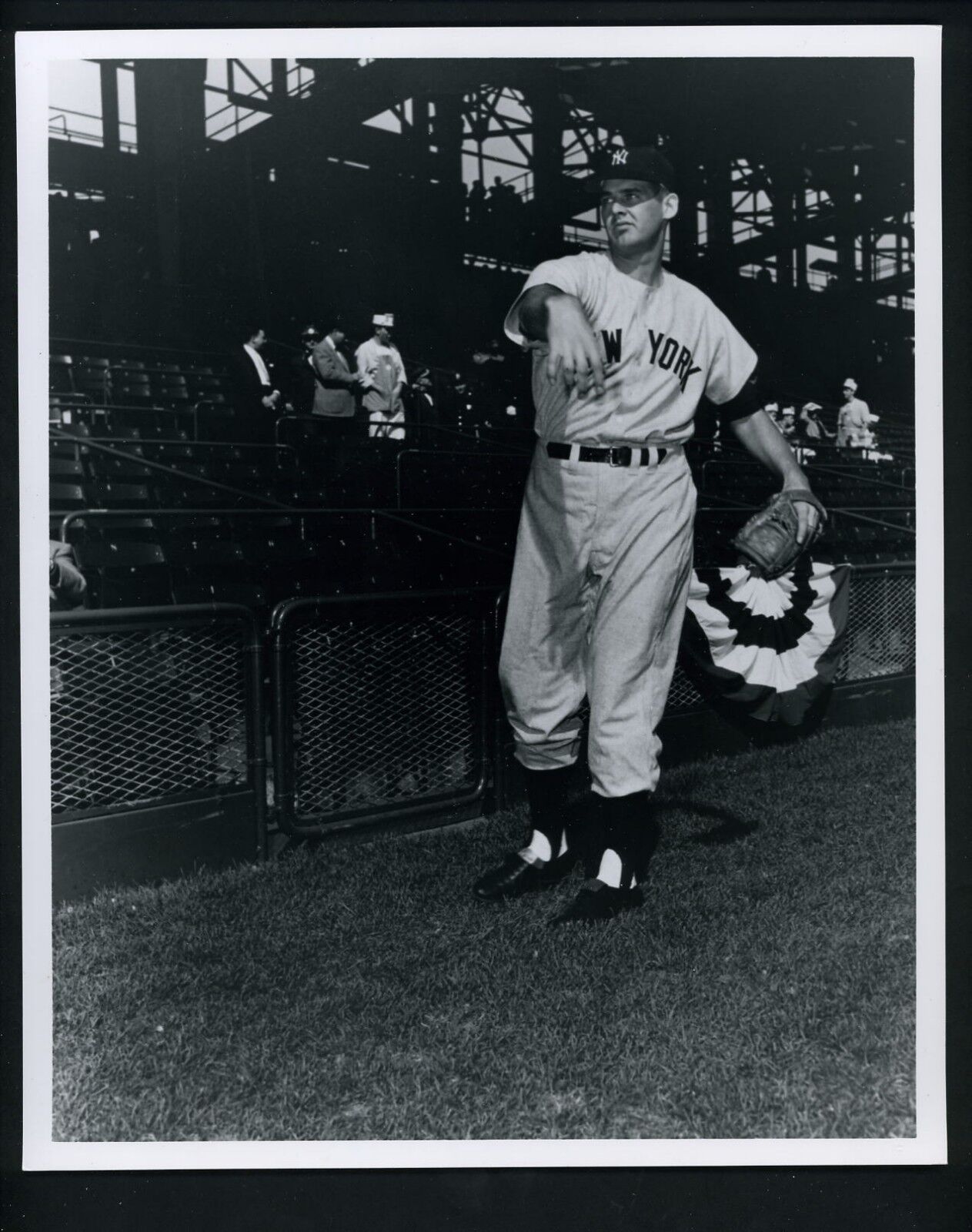 Don Larsen Press Original Photo Poster painting Donald Wingfield The Sporting News Yankees