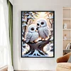 Snow Owl - 11CT Stamped Cross Stitch 40*60cm