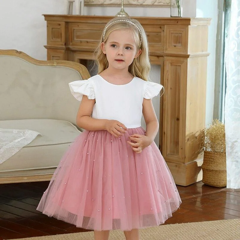 Girls First Birthday Dress for Newborn Baby Toddler Princess Halloween Carnival Dresses Kids Girl Party Prom Gown Clothing Wear