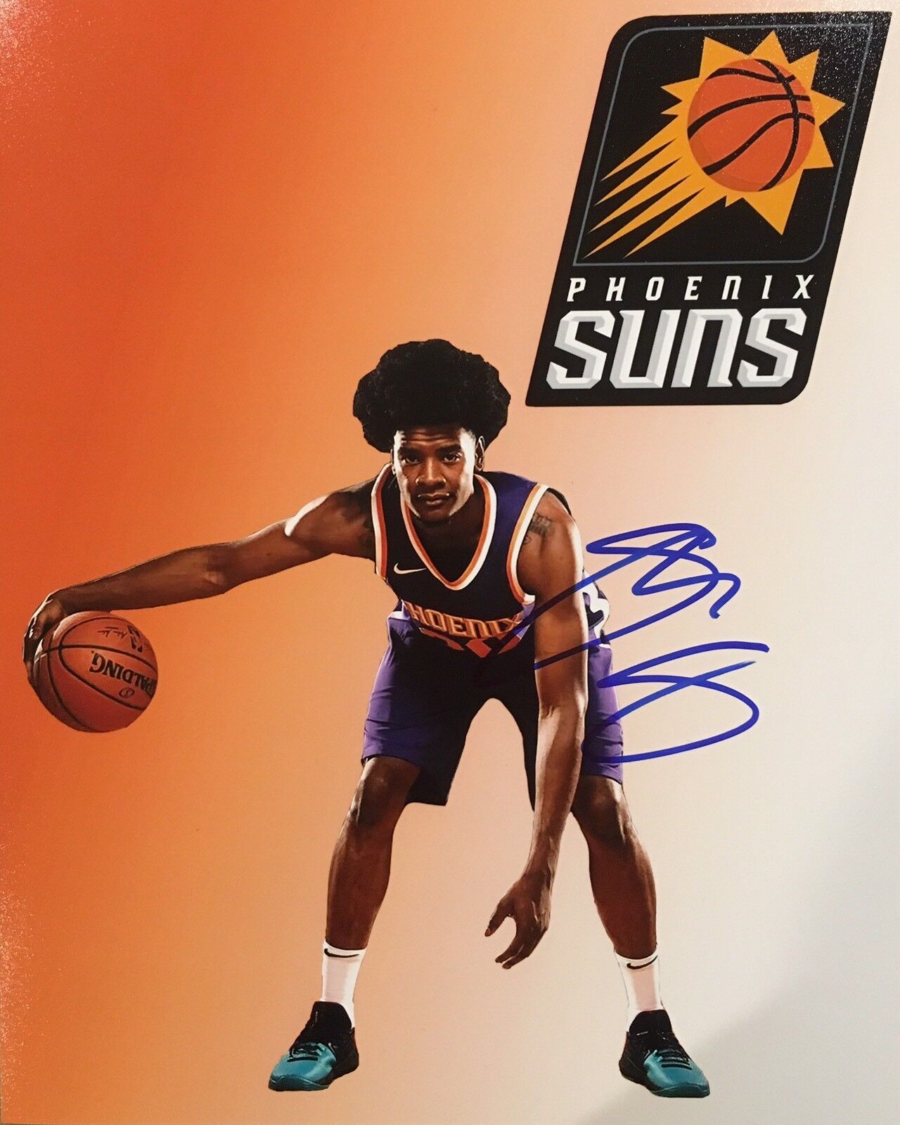 PROOF! JOSH JACKSON Signed Autographed 8x10 Photo Poster painting Phoenix Suns Kansas