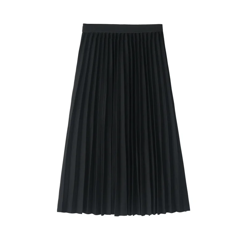 Nigikala Nigikala And Winter New Women Korean Version Of The Long-Term Retro Fashion Half-Dressed Skirt 8837