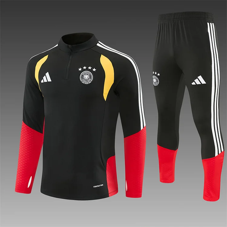 Germany 2026 World Cup Black Half-Length Training Jersey 1:1 Thai Quality