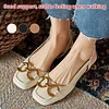 French Square Toe Flat Bottom Female Sandals