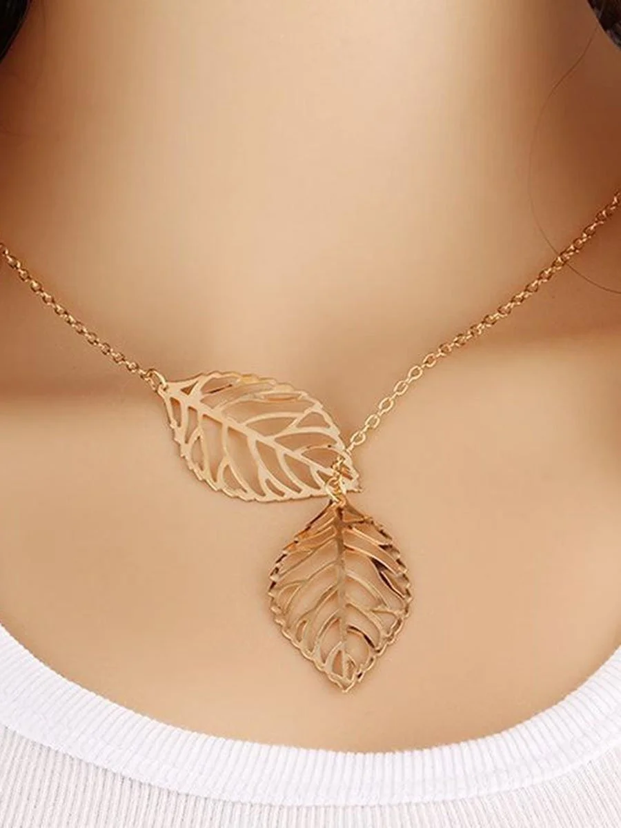Leaves Pattern Refreshing Necklace