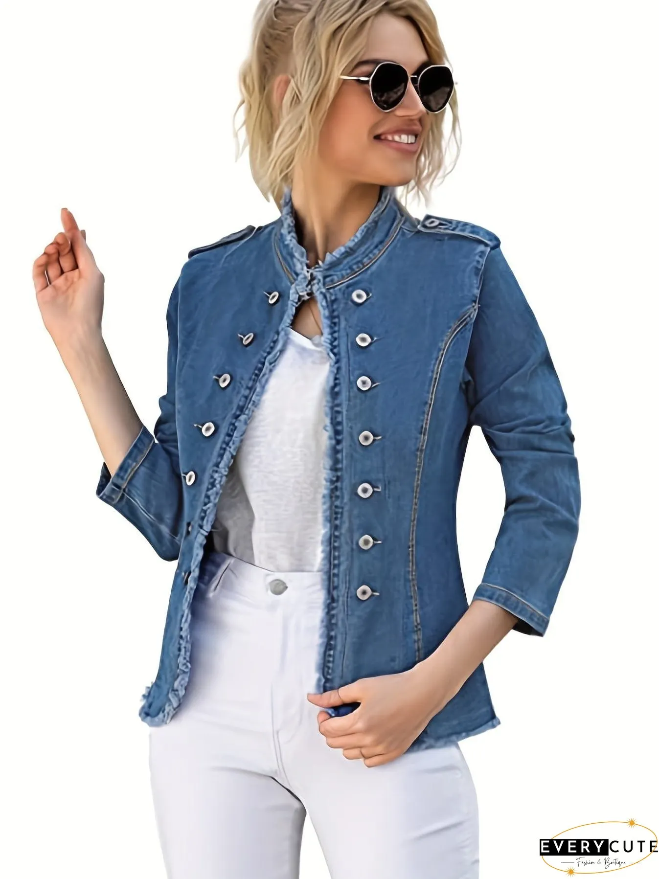 Relaxed Fit Denim Jacket