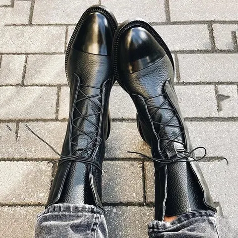 Balesco - Winterstiefel für Frauen aus echtem Leder