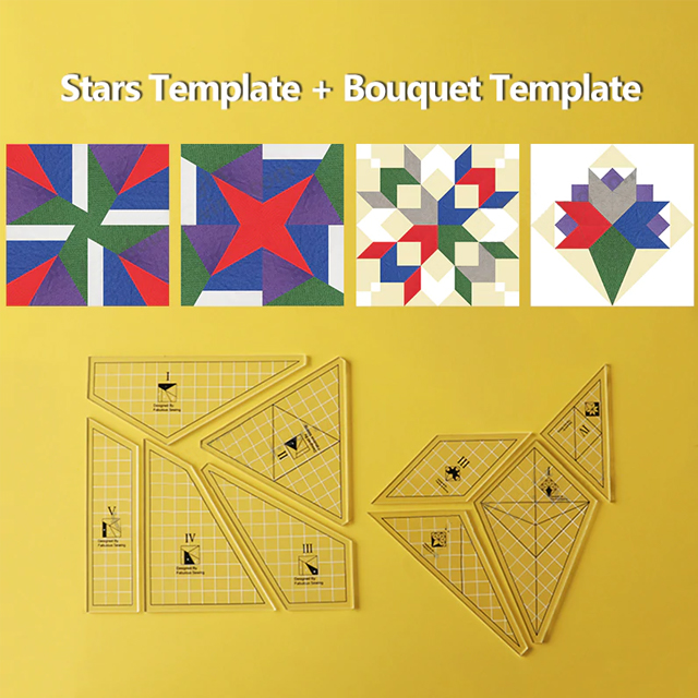 Scrap Crazy Templates Quilt Ruler