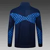 2025/2026 Psg Paris Saint-Germain Long Zipped Jacket Royal Blue Inkjet Football Shirt 1:1 Thai Quality