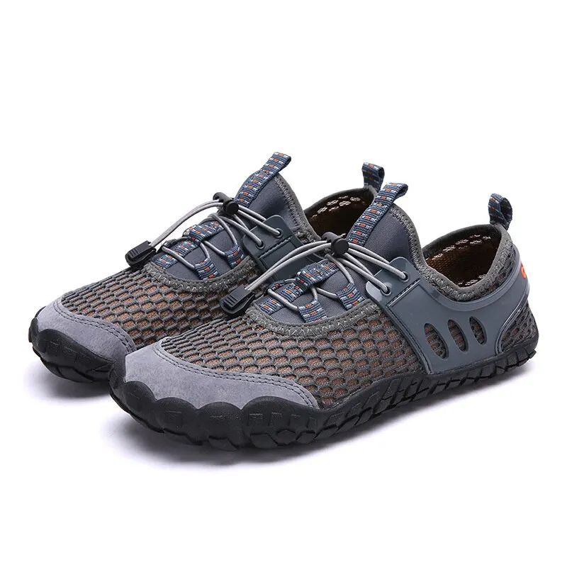 Outdoor Sneakers Non-slip Hiking Shoes For Men Women Walking Trekking  Aqua Shoes Unisex Breathable Mesh Upstream   Beach Barefo