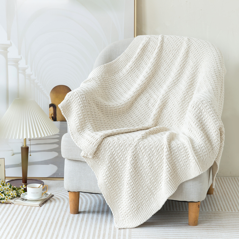 Cozy Blanket Knitting DIY Kit - Simple Handmade Craft by Susan's