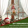 Diamond Painting Christmas Ornament Gnome Window Hanging Kit 9.45x9.45in