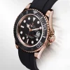 Rolex 116655 Yacht-Master 40mm Everose Gold 'Oysterflex'-NEW
