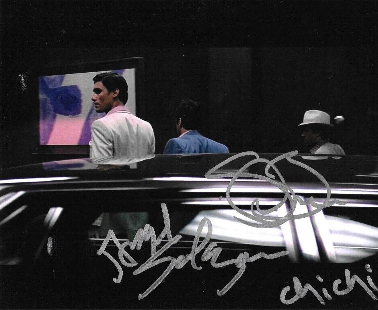 * STEVEN BAUER & ANGEL SALAZAR * signed 8x10 Photo Poster painting * SCARFACE * PROOF * 6