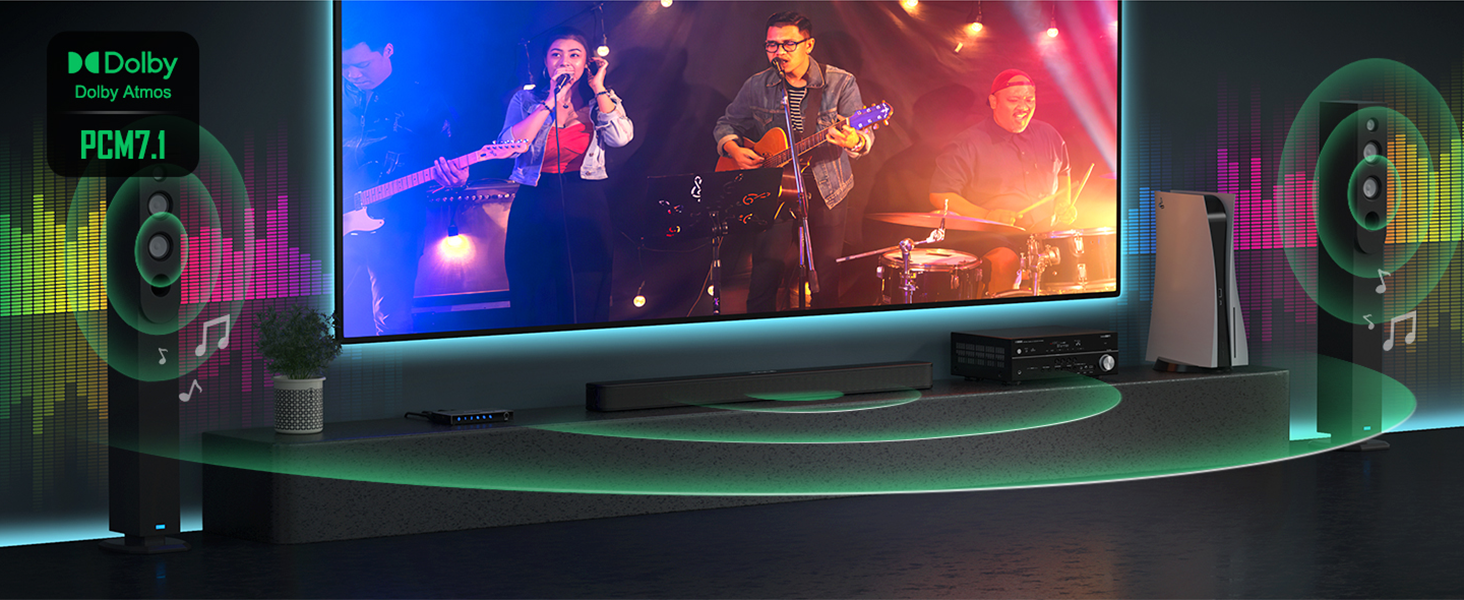 hdmi splitter with earc