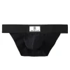 Sexy high-cut men's classic ribbed gradient briefs