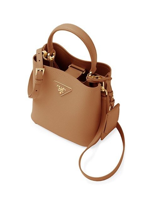 Prada Small Saffiano Leather Panier Top Handle Bag 4.2 out of 5 Customer Rating