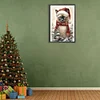 (40*60cm)Christmas Kitty - Full Round Drill Diamond Painting