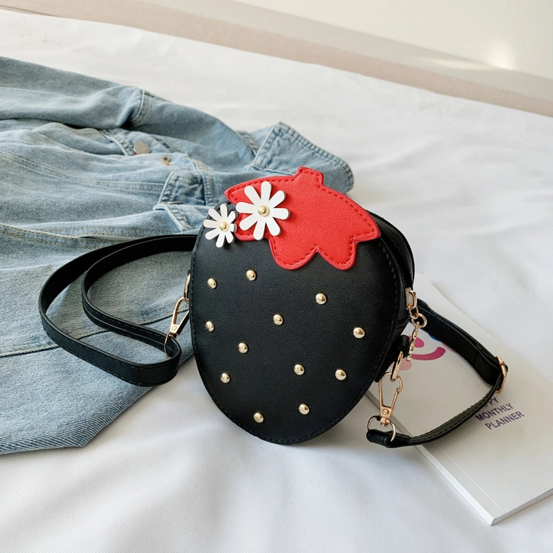 Korean Children’s Cute Strawberry Mini Messenger Bag