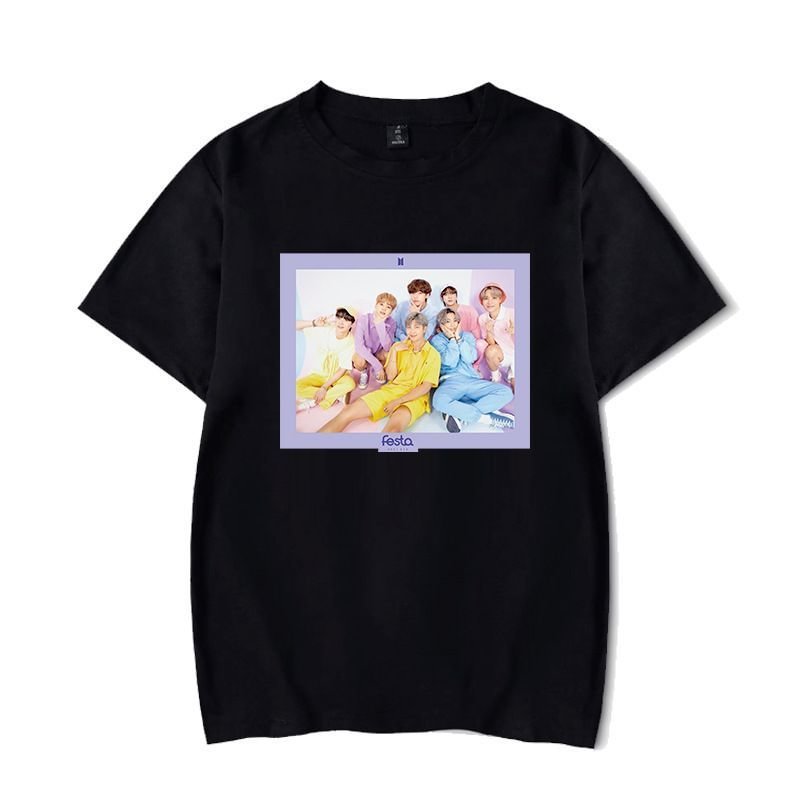 방탄소년단 2021 Festa Photo T-shirt
