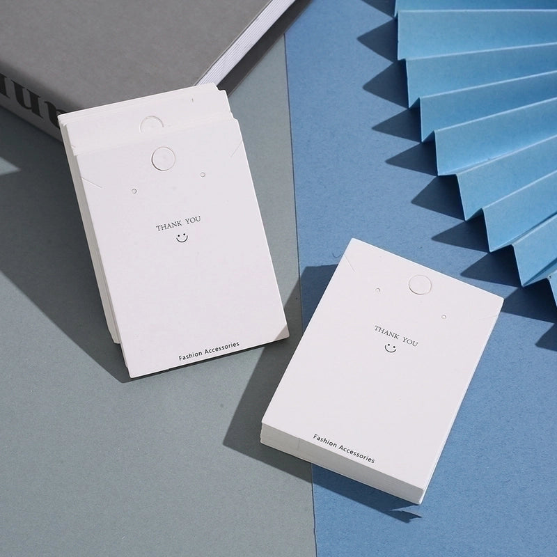 200 Pieces Minimalist Letter Transparent Paper Jewelry Packaging Bags