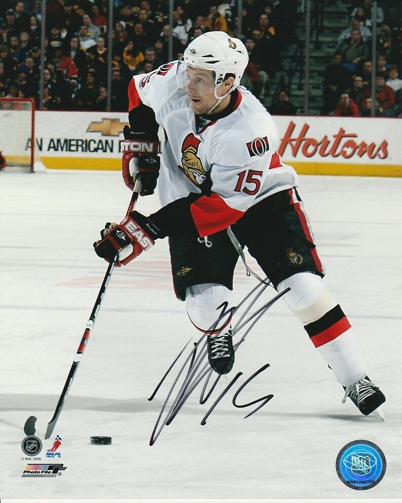 DANY HEATLEY SIGNED OTTAWA SENATORS 8x10 Photo Poster painting #3 Autograph