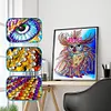 Owl - Special Shaped Diamond Painting  30x30cm