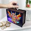 Mandala Butterfly Diamond Painting Money Saving Box Wooden Coin Bank Desktop Diamond Art Kits