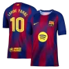 LAMINE YAMAL #10 Barcelona Home Soccer Jersey 2025/26 -UCL