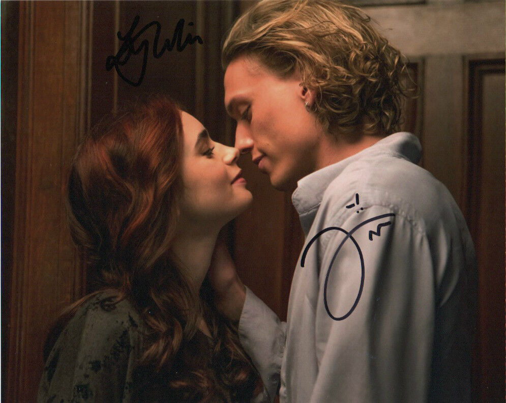 Mortal Instruments Collins Campbell Bower Autographed Signed 8x10 Photo Poster painting COA 3