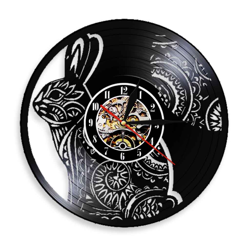 

Lovely Rabbit An - Vinyl Record Wall Clock - Without LED, 501 Original