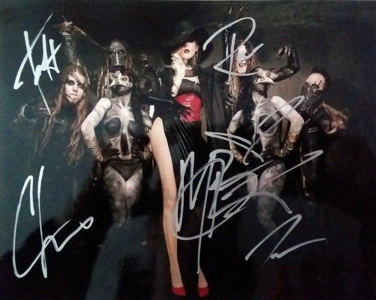 REPRINT - IN THIS MOMENT Band Maria Brink Autographed Signed 8 x 10 Photo Poster painting Poster