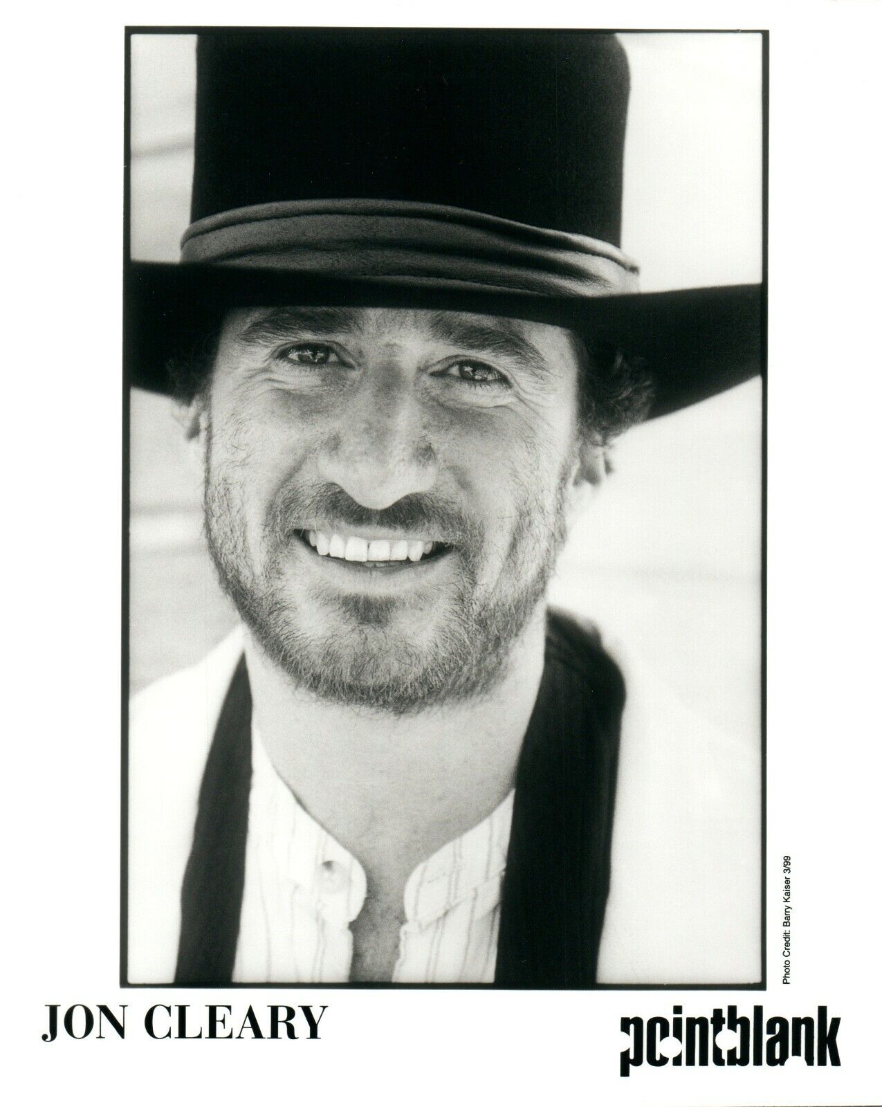 JON CLEARY Music 8x10 Promo Press Photo Poster painting Pointblank 1999