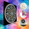 DIY Pearl Painting Mandala for Home Wall Decor with Frame(25x25cm)