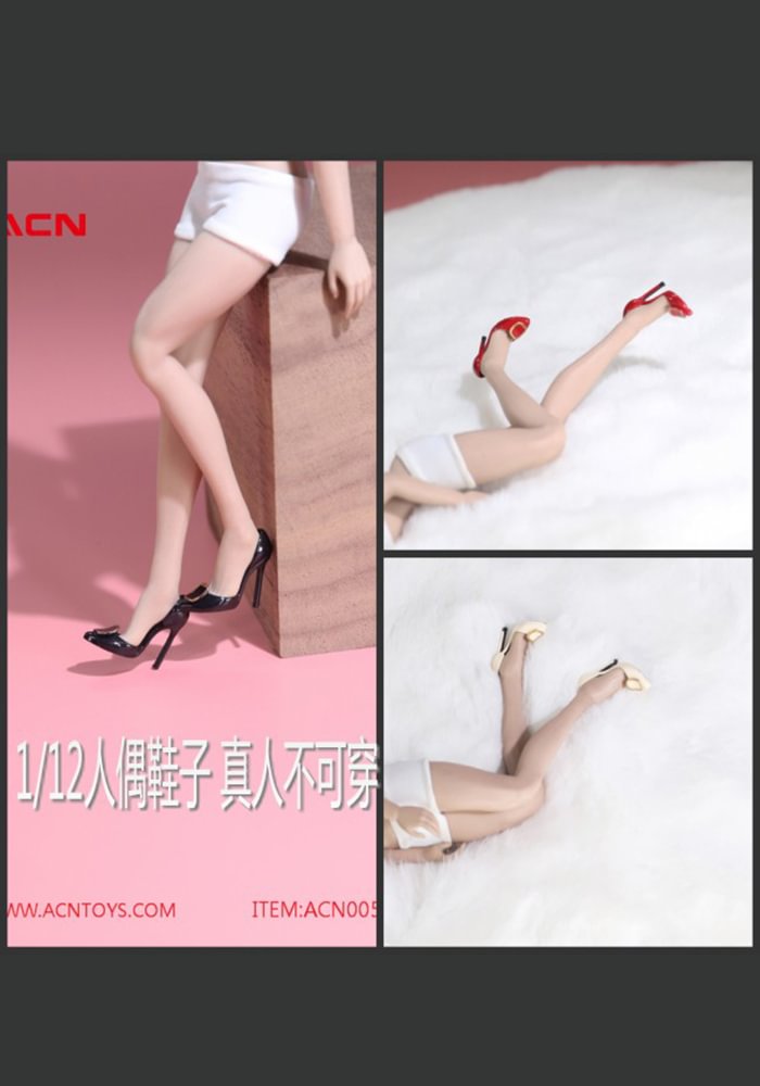 ACNTOYS ACN005 1/12 Elegant and romantic French OL heel Women's high heels-aliexpress