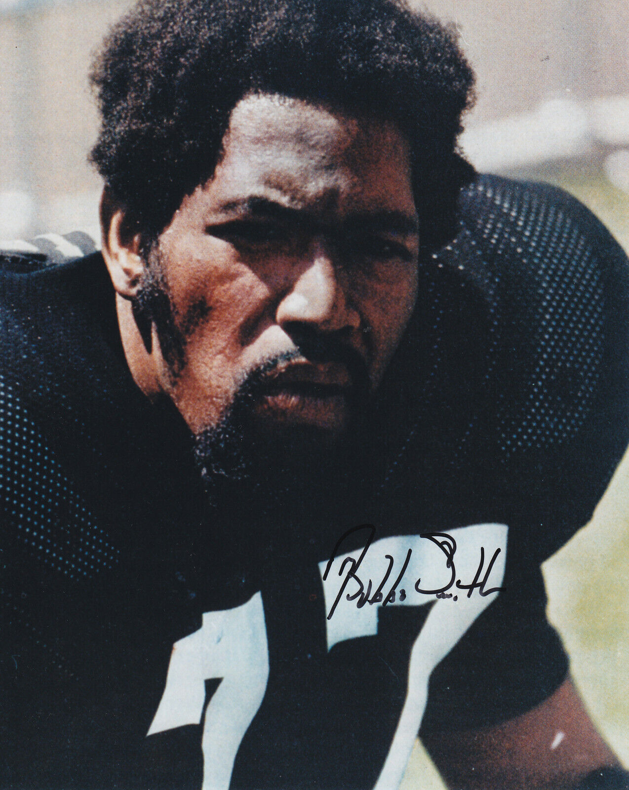 Bubba Smith #0 8x10 Signed Photo Poster painting w/ COA Oakland Raiders